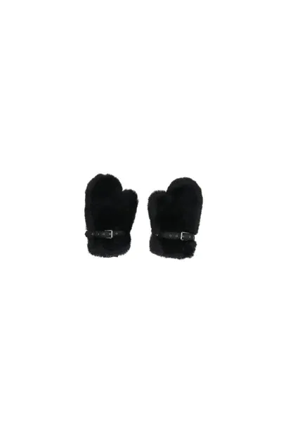 Acne Studios Gloves In Black