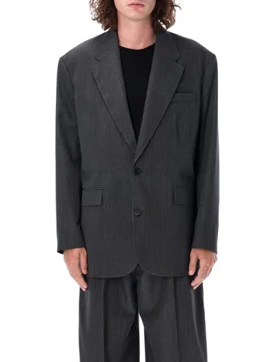 Acne Studios Over Monobreast Blazer In Black