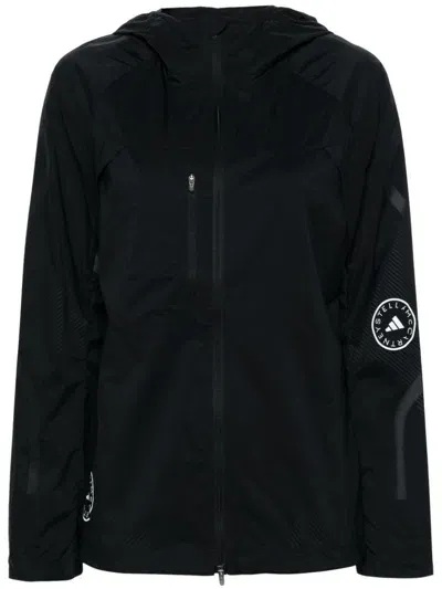 Adidas By Stella Mccartney Running Jacket In Black