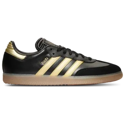 Adidas Originals Mens Adidas Samba Messi In Black/gold