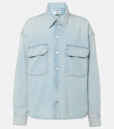 Agolde Blue Gwen Denim Shirt