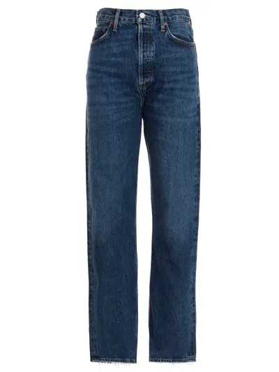 Agolde Jeans '90's Pinch Waist Straight In Range' In Blue