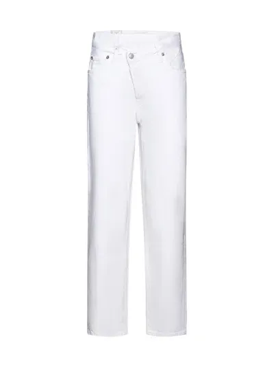 Agolde Jeans In Milkshake White