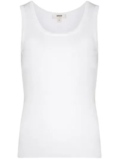 Agolde Poppy Tank In White