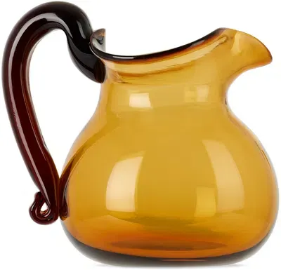 Akua Objects Brown Michele Jug In Amber