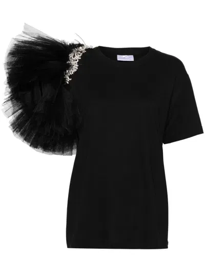 Alchemy X Lia Aram Crystal-embellished T-shirt In Black