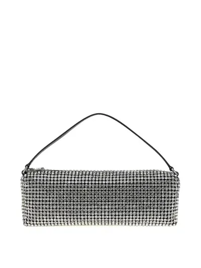 Alexander Wang Heiress Flex Handbag In Silver