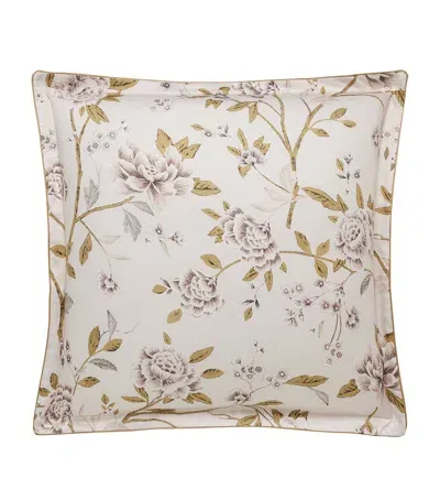 Alexandre Turpault Égérie Square Pillowcase In Neutral