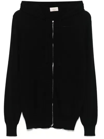 Altea Zip-up Hoodie In Black