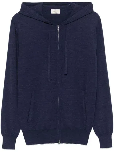 Altea Zip-up Hoodie In Dark Wash