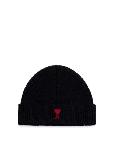 Ami Alexandre Mattiussi Adc Beanie In Black