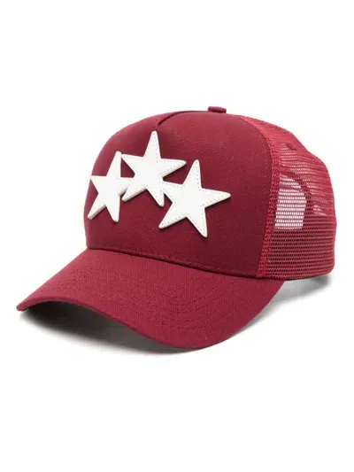 Amiri 3-star Cap In Red