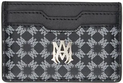 Amiri Black Ma Quad Card Holder