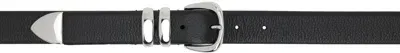 Anderson's Black Narrow Belt In N1 Black