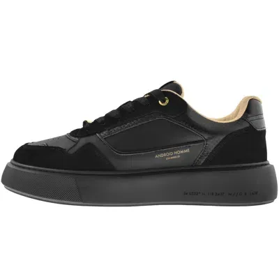 Android Homme Forum Court Trainers Black