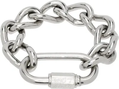 Apartment 1007 Silver #2/0 Machine Chain Bracelet