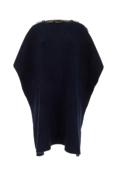 Apc X Jw Anderson Ribbed Kaftan In Dark Blue