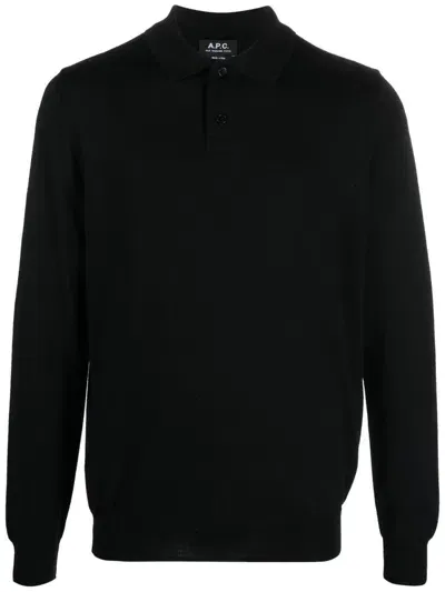 Apc Jacob Polo In Black