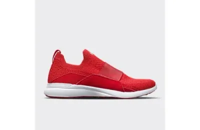 Apl Athletic Propulsion Labs Apl Kid's Techloom Bliss Slip-ons In Red/white