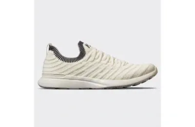 Apl Athletic Propulsion Labs Techloom Wave Sneakers In Ivory/iron/ribbed