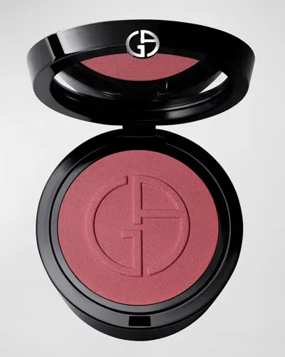 Armani Collezioni Luminous Silk Glow Blush In Mystery - Plum