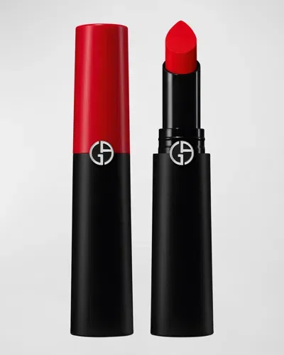 Armani Collezioni Matte Lip Power In Passionate (bright Poppy Red)