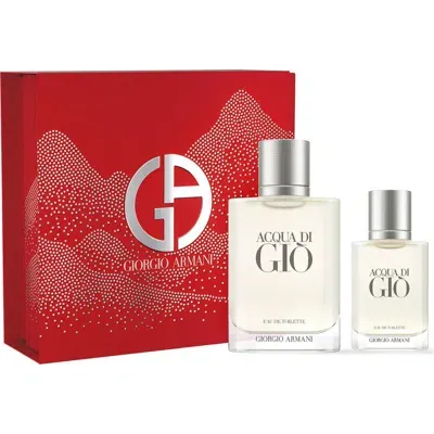 Armani Collezioni Armani Beauty Acqua Di Gio Eau De Toilette Gift Set (limited Edition) $177 Value In No Color