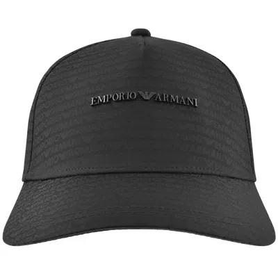 Armani Collezioni Emporio Armani Baseball Logo Cap Black