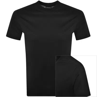 Armani Collezioni Emporio Armani Crew Neck Logo T Shirt Black