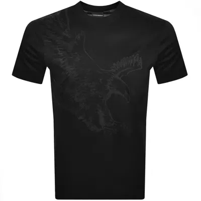 Armani Collezioni Emporio Armani Eagle T Shirt Black