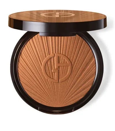 Armani Collezioni Luminous Silk Summer Glow Bronzer In Brown