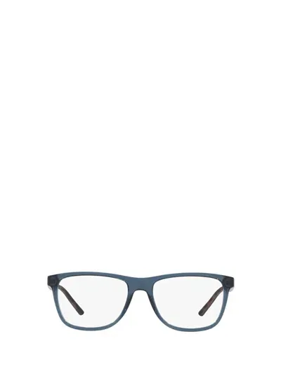 Armani Exchange Eyeglasses In Shiny Blue