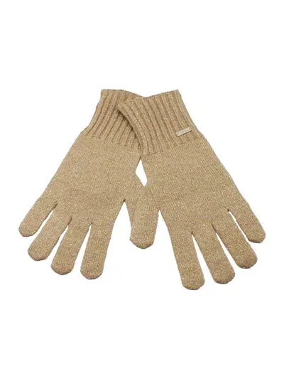 Armani Exchange Gloves In Gold