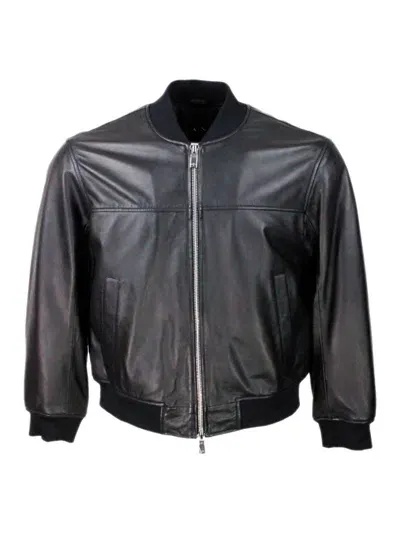 Armani Exchange Jackets In Black