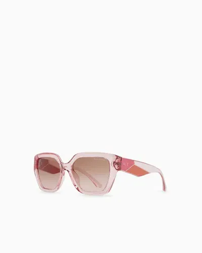 Armani Exchange Sunglasses In Pink