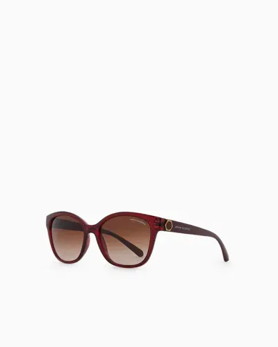 Armani Exchange Sunglasses In Red