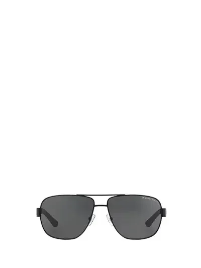 Armani Exchange Sunglasses In Matte Black