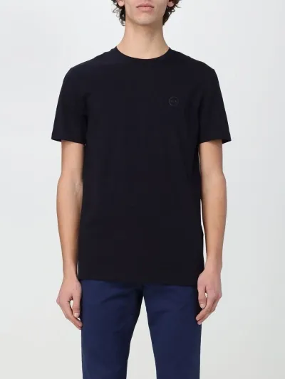 Armani Exchange T-shirt  Men Color Blue In Black Uc001