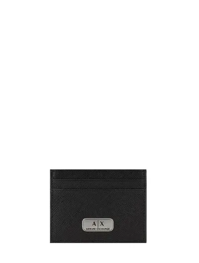 Armani Exchange Wallets Black