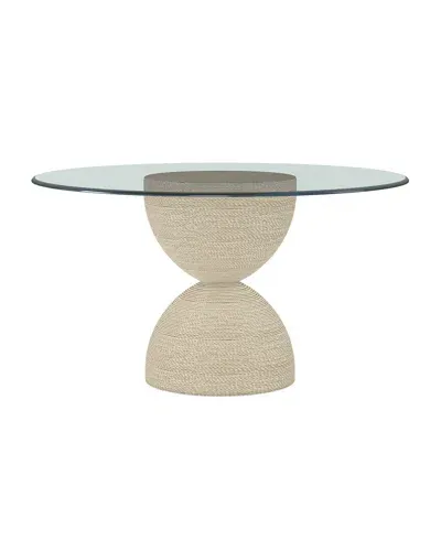 A.r.t. Furniture Cotiere 54" Round Dining Table In Beige