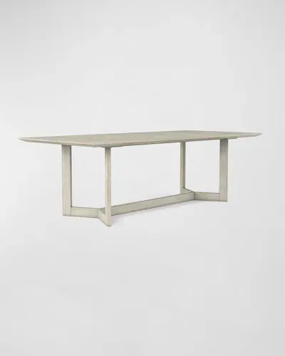 A.r.t. Furniture Cotiere Dining Table, 96" In Linen