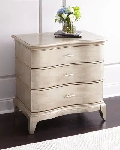 A.r.t. Furniture Montane Night Stand In Silver