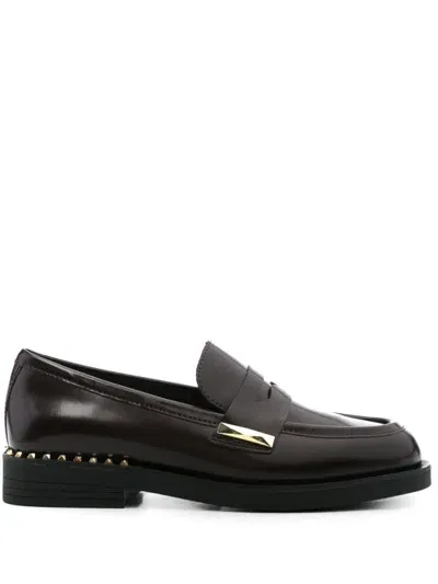 Ash Whisper Loafers In Brown