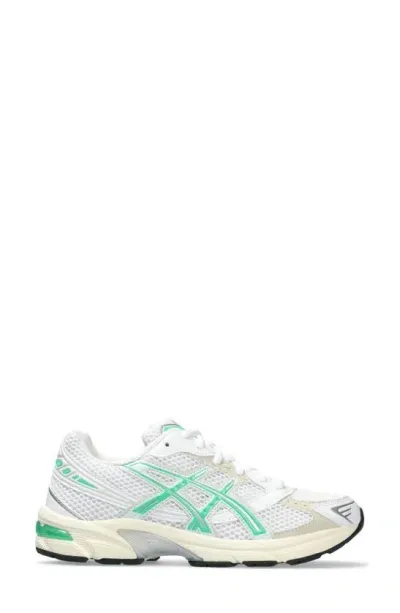 Asics Gel-1130 Sneakers In White/malachite Green, Women's At Urban Outfitters