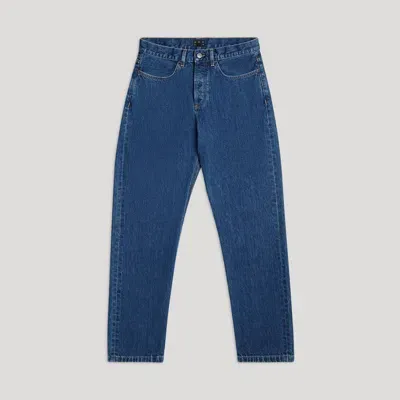 Asket The Loose Jeans Mid Blue Wash