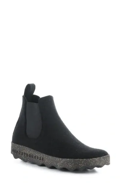 Asportuguesas By Fly London Caia Chelsa Boot In Black Rewooly