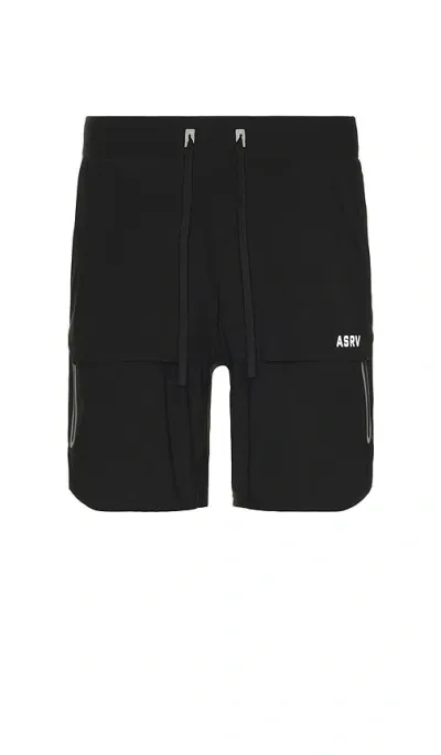 Asrv Tetra Lite 7 Tech Short In Black