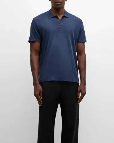 Atm Anthony Thomas Melillo Men's Washed Jersey Polo Shirt In Midnight