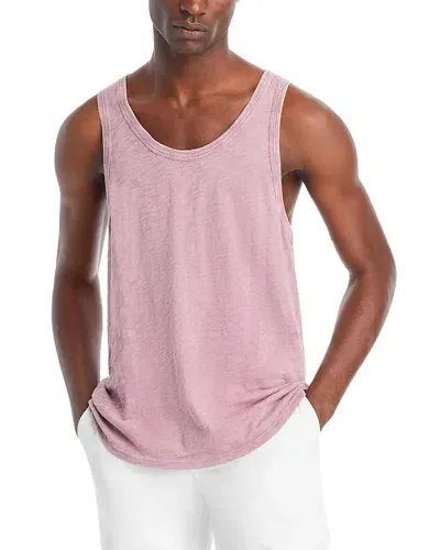 Atm Anthony Thomas Melillo Slub Jersey Tank In Wisty Mauve