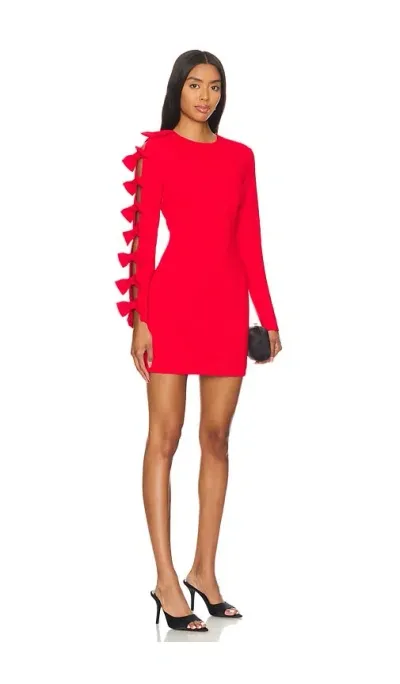 Atoir The Penelope Dress In Ferrari Red